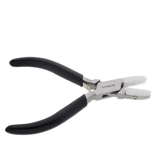 The Beadsmith&reg; Double Nylon Jaw Flat Nose Pliers {6}