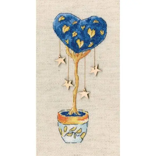 RTO Topiary Tree of Happiness Cross Stitch Kit {1}