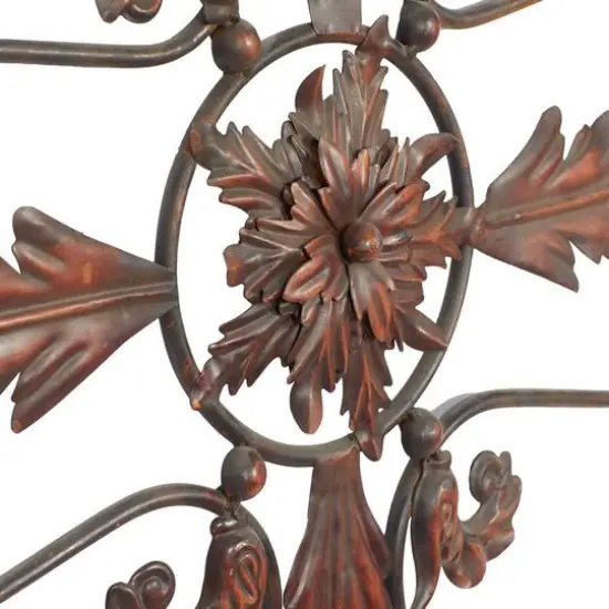 Black Metal Traditional Wall Decor, 37" x 26" {4}