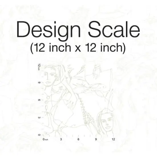 RoomMates Vogue Sketches Peel & Stick Wallpaper Taupe/White {8}