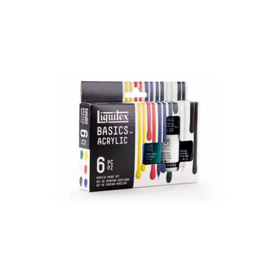 Liquitex&reg; BASICS&trade; Introductory 6 Color Acrylic Color Set  {7}