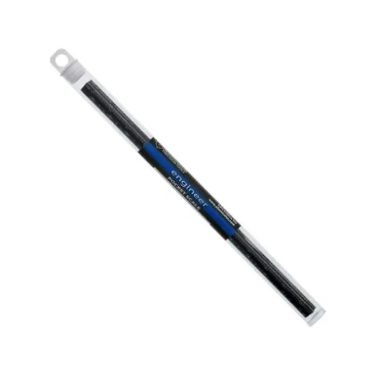 Alumicolor&reg; Solid Engineer Pocket Scale Silver {2}