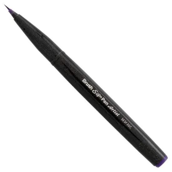 Pentel&reg; Sign Pen&reg; Micro Brush Tip Pen Violet {1}
