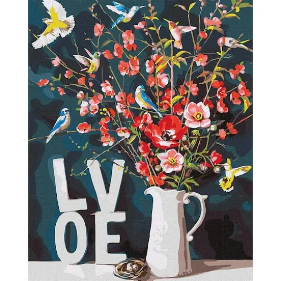 With Love Painting by Numbers Kit {1}