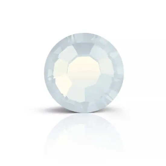 Preciosa MAXIMA SS10 Flatback Hotfix Czech Crystals, 144ct. White Opal {1}