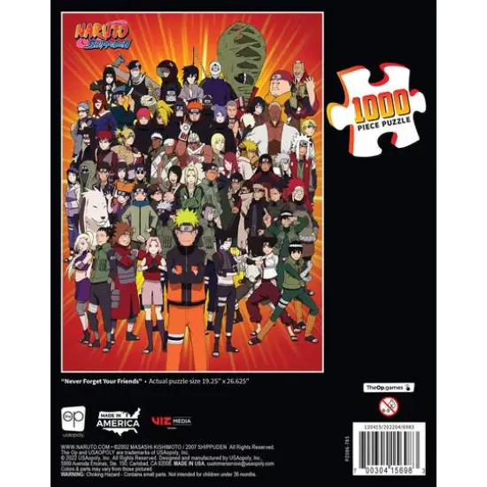 USAopoly™ Naruto Never Forget Your Friends 1,000 Piece Puzzle {5}
