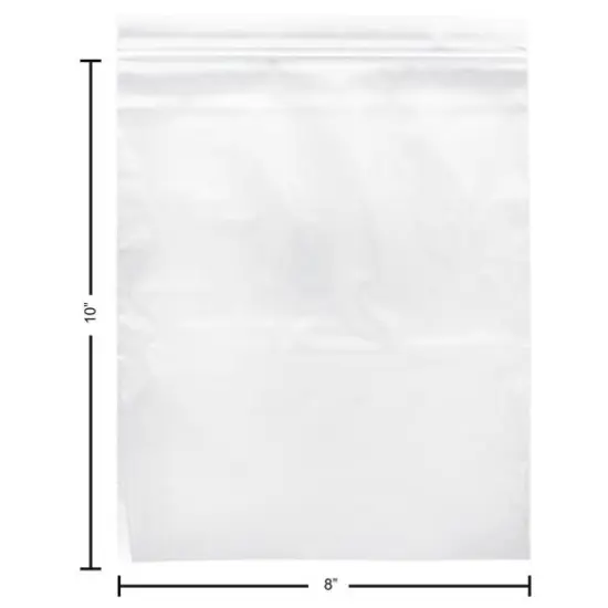 Essentials by Leisure Arts 2 Mil Reclosable Bags, 8" x 10" {3}