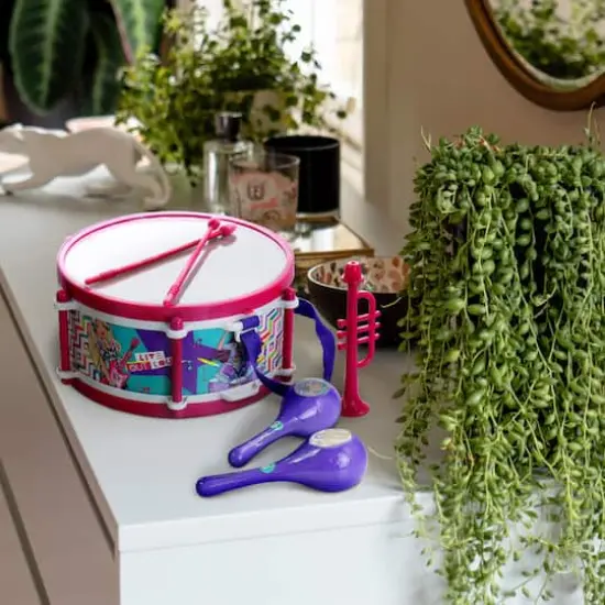Barbie&reg; 6 Piece Rhythm & Melody Drum Set {4}