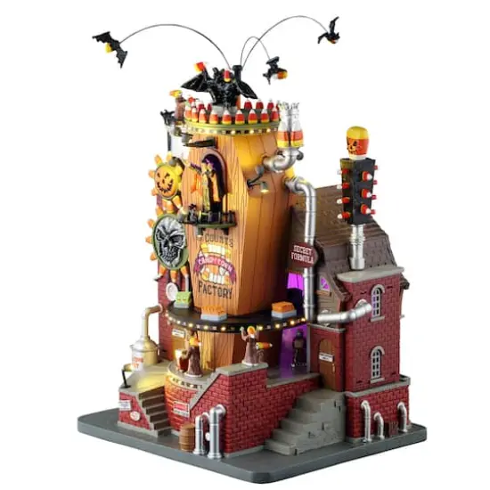Lemax&reg; Spooky Town&reg; The Count's Candy Corn Factory {4}