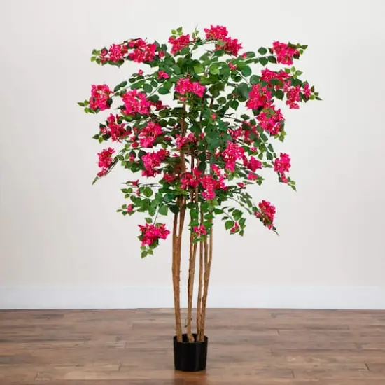 5ft. Artificial Deluxe Bougainvillea Tree {7}