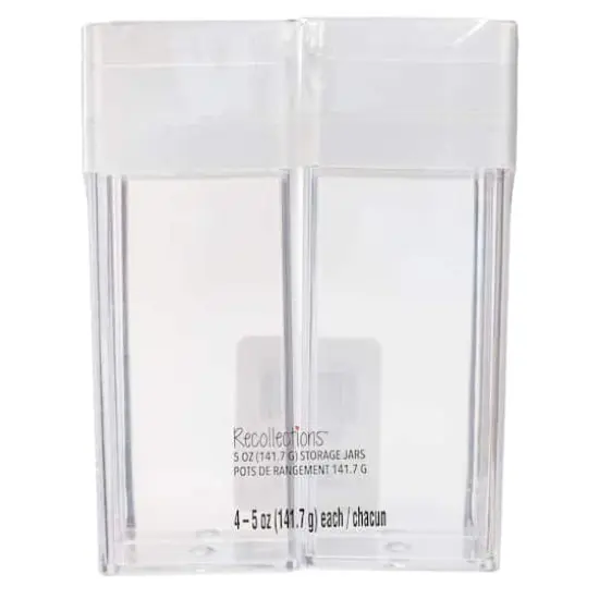 5oz. Storage Jars, 4ct. by Simply Tidy&trade; {6}
