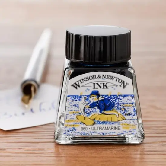 Winsor & Newton&reg; Drawing Ink, 14mL Ultramarine {3}