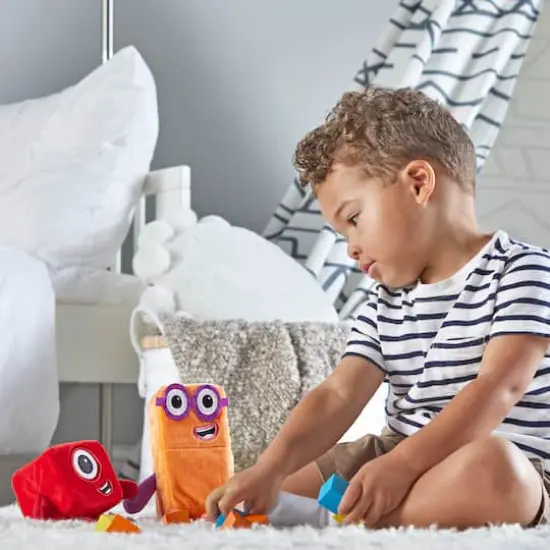 hand2mind&reg; Numberblock 1 & 2 Playful Pals Plush Set {7}