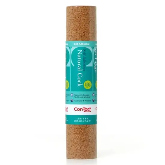 Self-Adhesive Cork Roll,12" x 4 ft. {1}