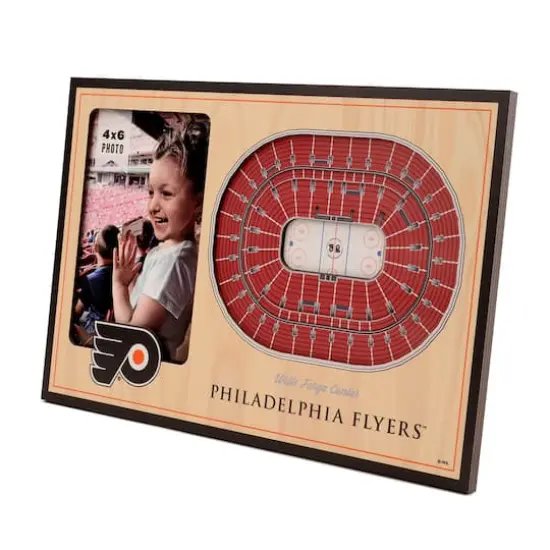 NHL 3D StadiumViews 4" x 6" Photo Frame Philadelphia Flyers {1}
