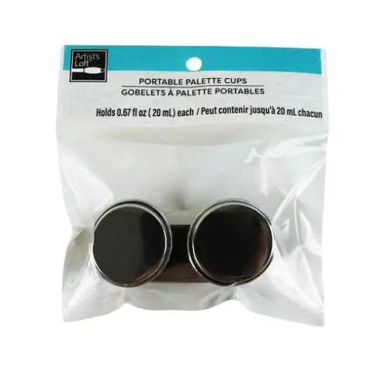 Twin Portable Palette Cups by Artist's Loft&trade; {1}