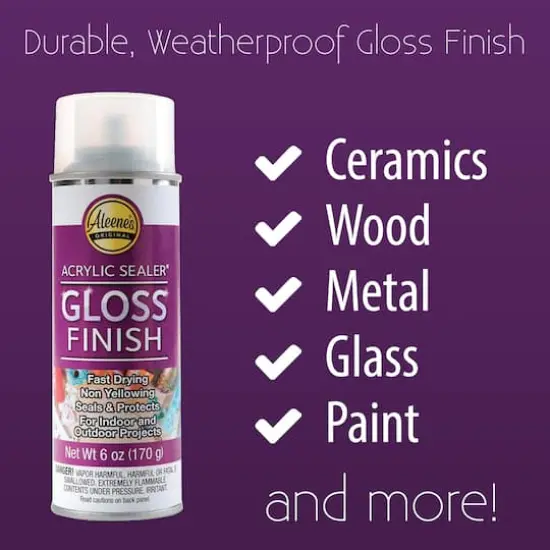 Aleene's&reg; Spray Acrylic Sealer&reg; Gloss Finish {5}