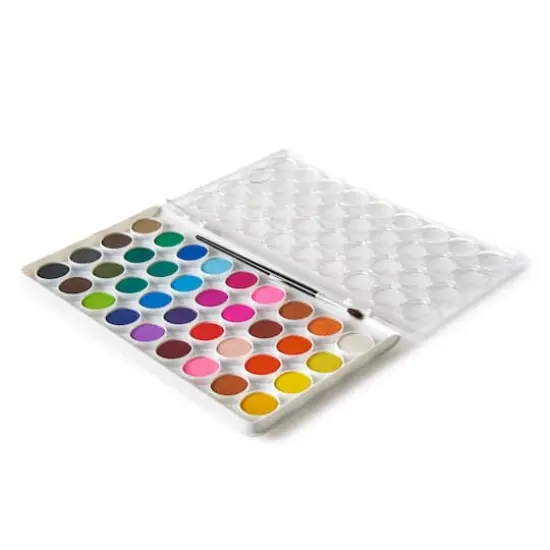 36 Color Watercolor Cake Set by Artist's Loft&trade; Necessities&trade; {8}