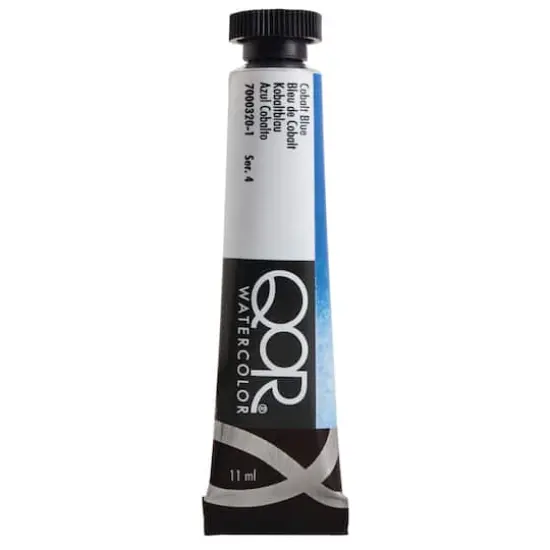 QoR&trade; Watercolor Tube, 11mL Cobalt Blue {1}