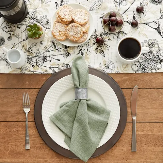 DII&reg; Galvanized Band Napkin Rings, 6ct. {7}