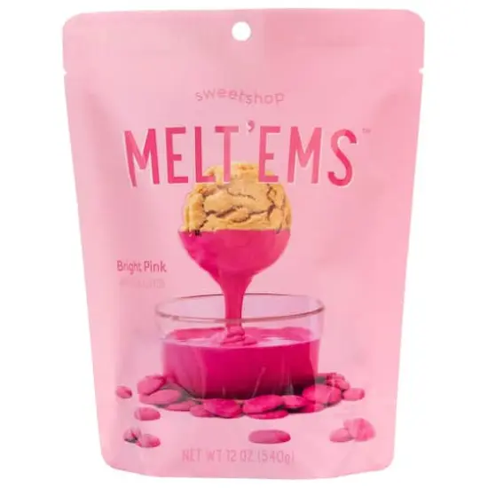 Sweetshop&trade; Melt'ems, 12oz. Bright Pink {1}
