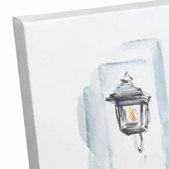 Dogs On A Porch Canvas Wall Art {4}