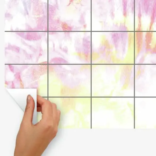 RoomMates Tie-Die Dry Erase Calendar Peel & Stick Wall Decal {6}