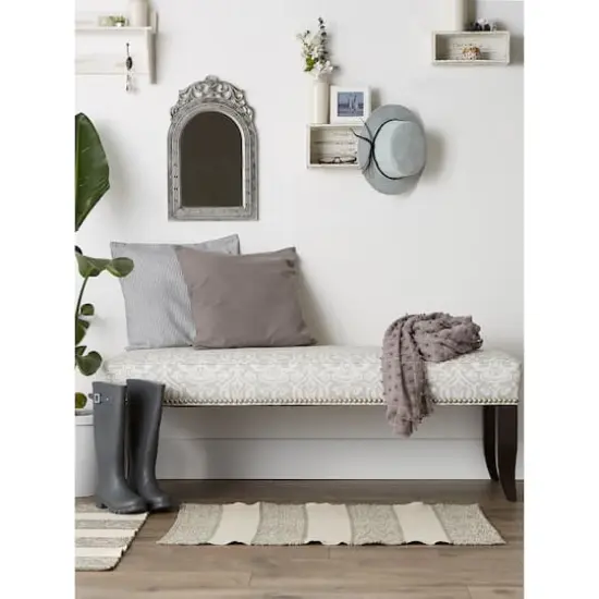 DII® Artichoke Variegated Stripe Recycled Yarn Rug Set, 2ft. x 3ft. {6}