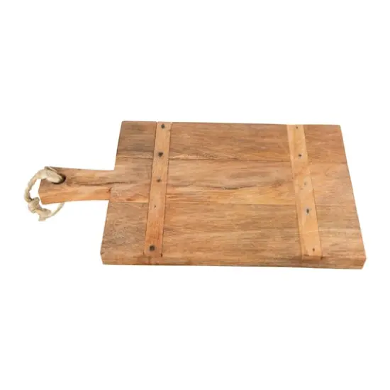 Hello Honey&reg; 18" Mango Wood Cheese Board with Rope on Handle {1}