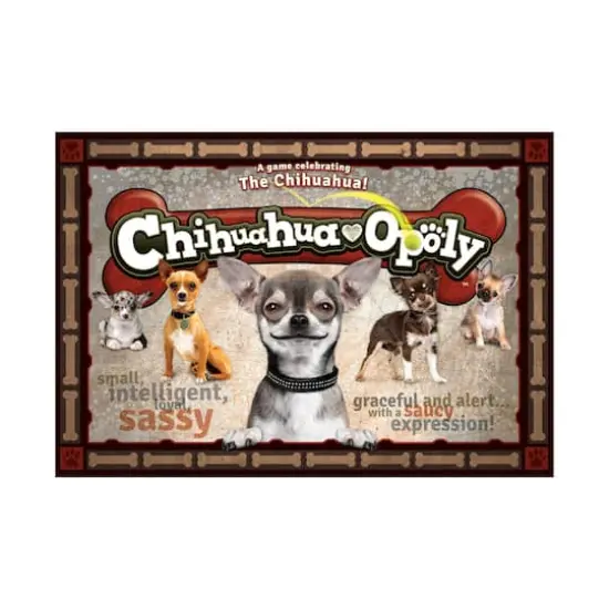Late For The Sky Chihuahua-Opoly&trade; Board Game {3}