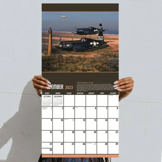 TF Publishing 2025 American Aviation Wall Calendar {6}