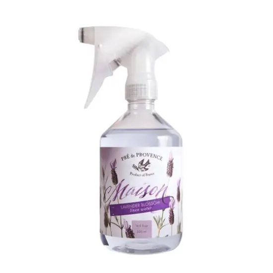 European Soaps Lavender Linen Water with Sprayer, 500mL {1}