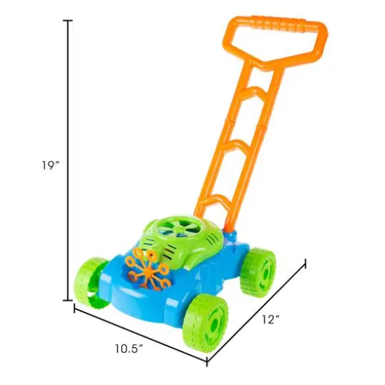 Toy Time Bubble Lawn Mower {3}