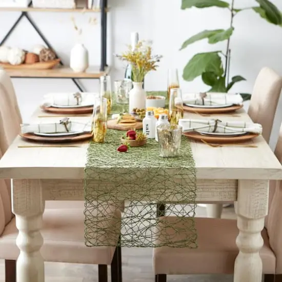 DII&reg; 72" Woven Paper Table Runner Artichoke {6}