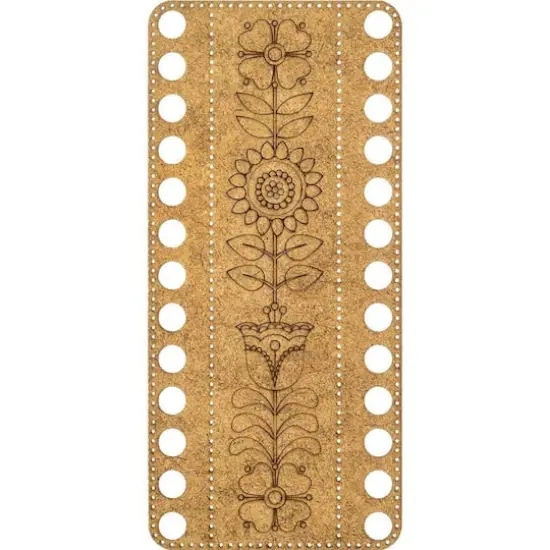 Wonderland Crafts Floral Numbered Embroidery Thread Organizer {6}