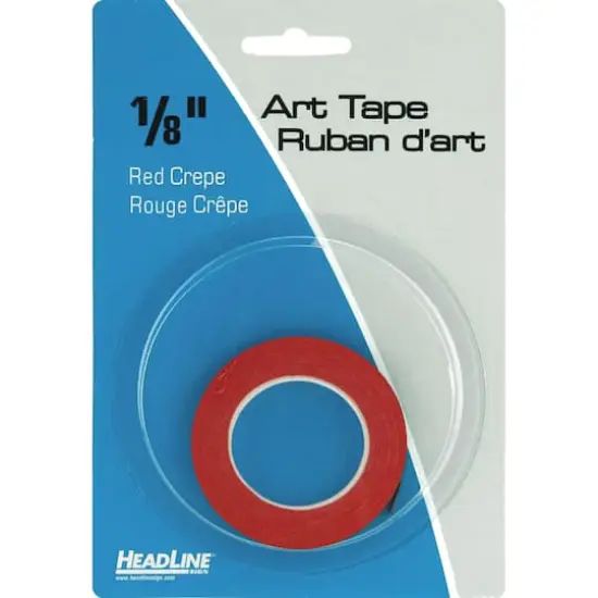 Headline/Geotype Art Tape Crepe Red {1}