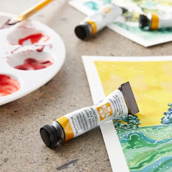 Daniel Smith Extra Fine&trade; Watercolor, 5mL New Gamboge {4}