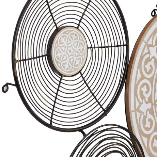 Black Iron & Wood Eclectic Wall D&eacute;cor {4}