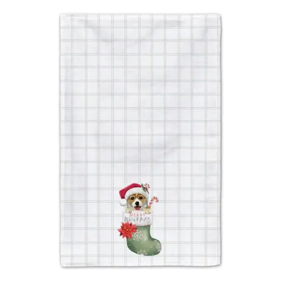 Puppy Stocking Tea Towel, 2ct. {5}