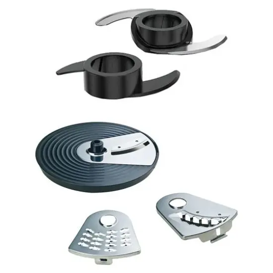 Brentwood 12-Cup 600-Watt Stainless Steel Food Processor {4}