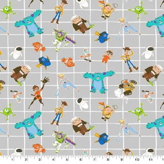 Disney&reg; Pixar Character Mashup Cotton Fabric {4}