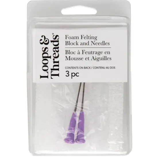 Felting Needles & Foam Block Set by Loops & Threads&reg; {1}