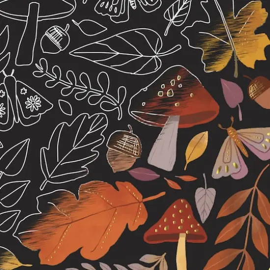 Brea Reese&trade; 6" x 8" Festive Harvest Scratch Art Paper Pad {5}