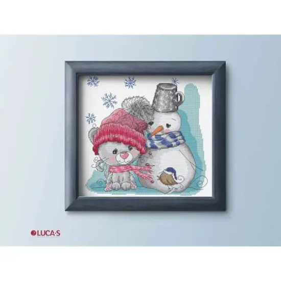 Luca-s The Cat & Friends Counted Cross-Stitch Kit {1}