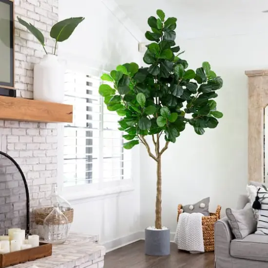 10ft. Artificial Fiddle Leaf Fig Tree {5}