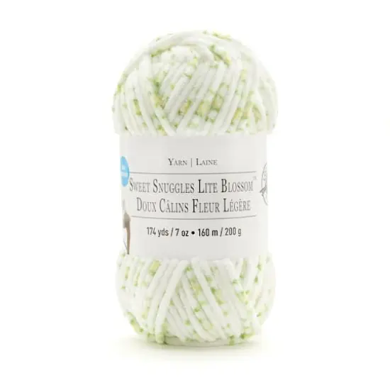 Sweet Snuggles Lite Blossom&trade; Yarn by Loops & Threads Daisy {1}