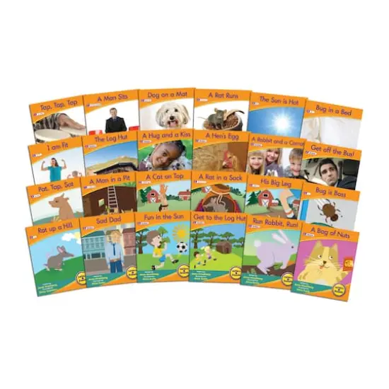 Junior Learning&reg; Letter Sound Readers Fiction Learning Set {3}