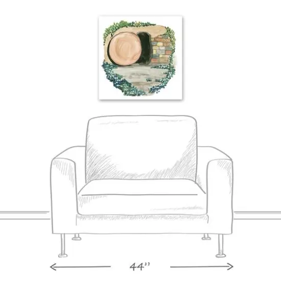 Easter Tomb Canvas Wall Art {6}
