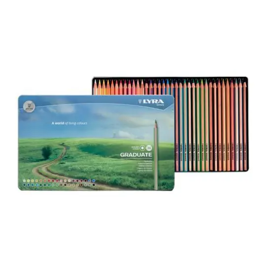 Lyra Graduate Thick Lead Colored Pencil Set {1}