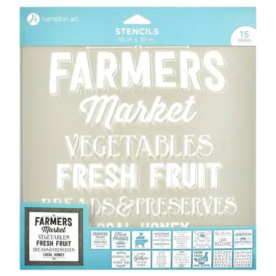 Hampton Art&trade; Homestead Stencils {1}